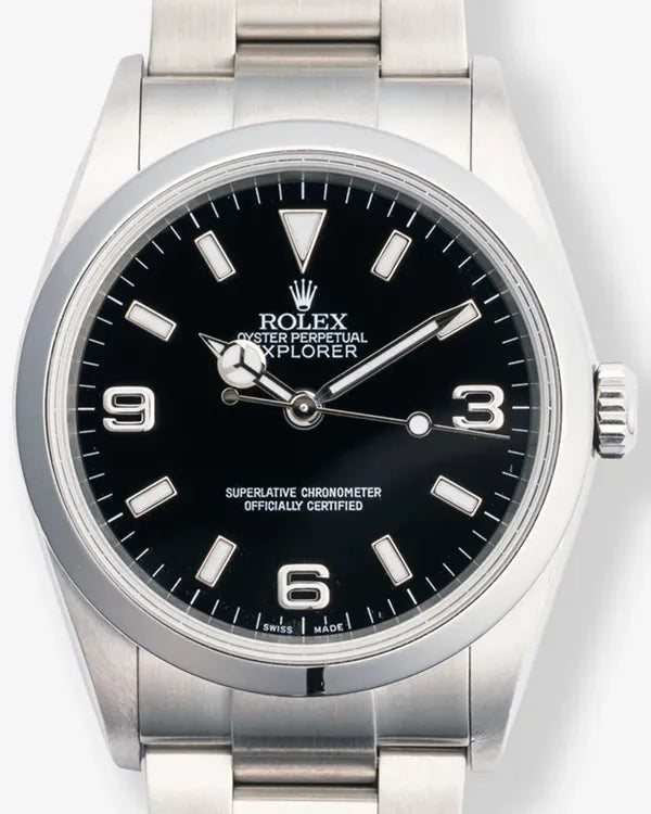 2004 Rolex Explorer 36MM Black Dial Oyster Bracelet (114270)