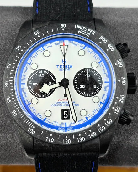 2025 Tudor Black Bay Carbon 25 L.E. 42MM White Dial Leather Strap (79377KN)
