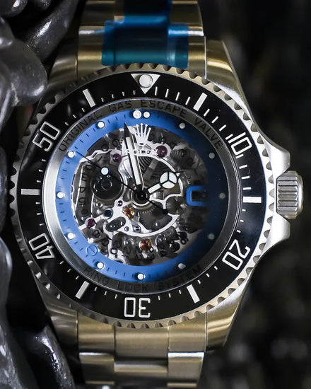 2025 Rolex Deepsea Skeleton Concept "Deepsea Concept" 44MM Aftermarket Skeleton Dial Oyster Bracelet (126660)