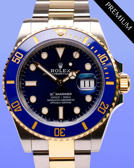 2025 Rolex Submariner Date "Bluesy" 41MM Blue Dial Two-Tone Oyster Bracelet (126613LB)