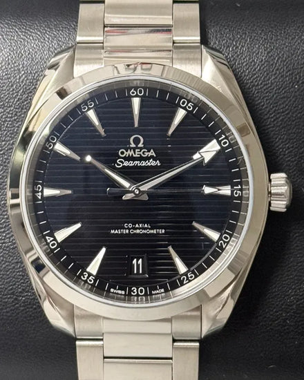 2023 Omega Seamaster Aqua Terra 150M 41MM Black Dial Steel Bracelet (220.10.41.21.01.001)