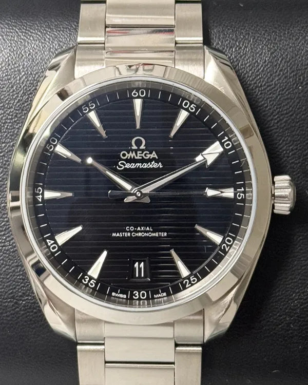 2023 Omega Seamaster Aqua Terra 150M 41MM Black Dial Steel Bracelet (220.10.41.21.01.001)