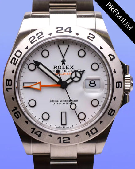 2025 Rolex Explorer II "Polar" 42MM White Dial Oyster Bracelet (226570)