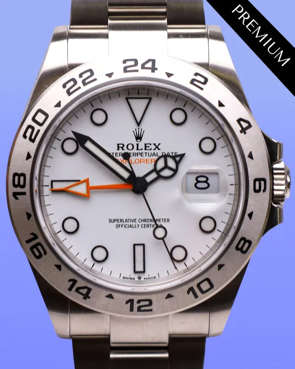 2025 Rolex Explorer II "Polar" 42MM White Dial Oyster Bracelet (226570)