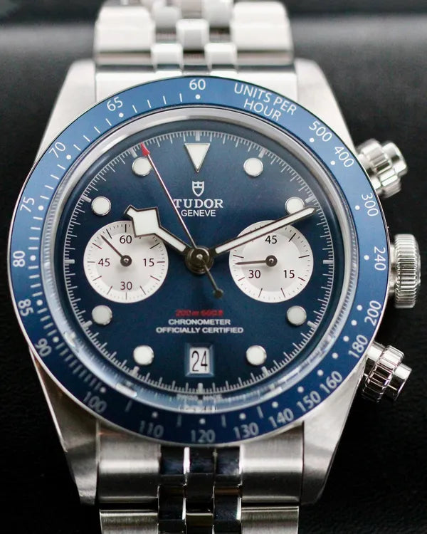 2025 Tudor Black Bay Chrono 41MM Blue Dial Steel Bracelet (79360B)