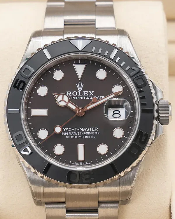 2025 Rolex Yacht-Master 42MM Black Dial Titanium Oyster Bracelet (226627-0001)