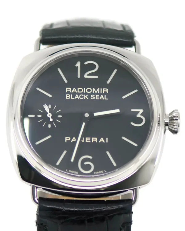 2006 Panerai Radiomir Black Seal 45MM Black Dial Leather Strap (PAM00183)