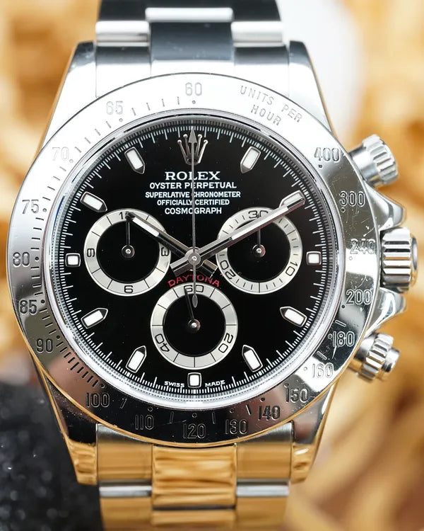 2000 Rolex Cosmograph Daytona 40MM Black Dial Oyster Bracelet (116520)