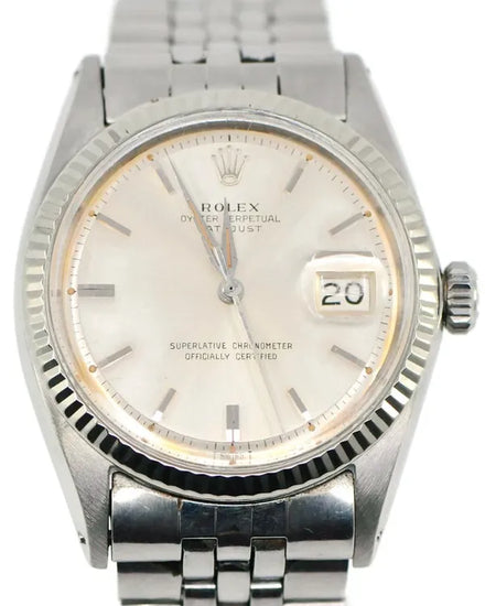 1957 Rolex Datejust 36MM Silver Dial Jubilee Bracelet (1601)