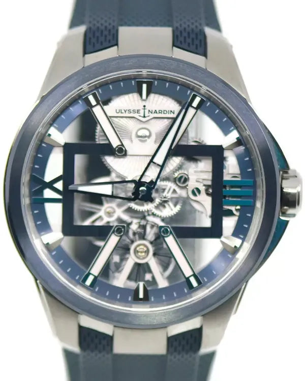 2024 Ulysse Nardin Blast Skeleton X 42MM Skeleton Dial Rubber Strap (3713-260/03)