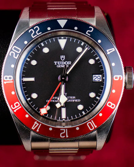 2024 Tudor Black Bay GMT "Pepsi" 41MM Black Dial Steel Bracelet (79830RB)