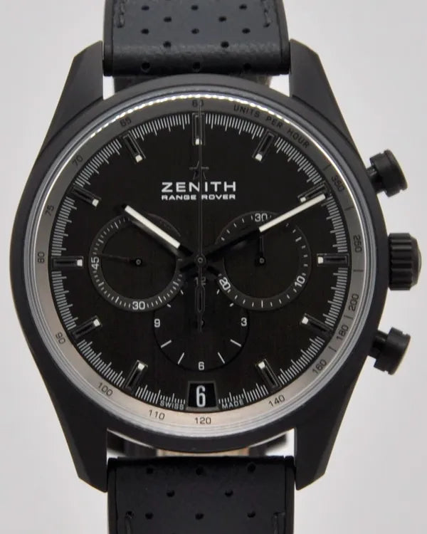 2021 Zenith El Primero Chronomaster "Range Rover" 42MM Grey Dial Leather Strap (24.2040.400/27.R796)