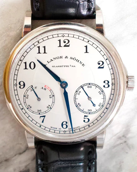 2022 A. Lange & Söhne 1815 Up/Down 39MM Silver Dial Leather Strap (234.026)