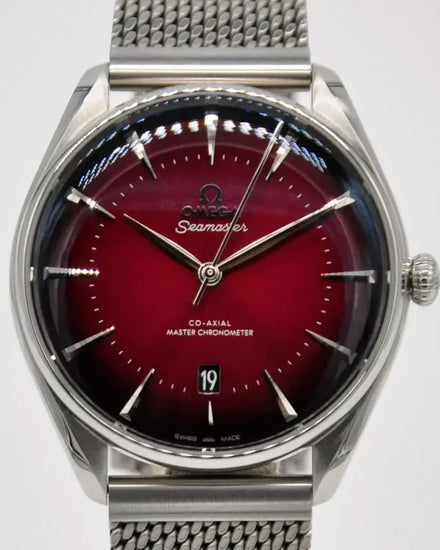 2023 Omega Seamaster Boutique Edition 39.5MM Red Dial Steel Bracelet (511.13.40.20.11.002)