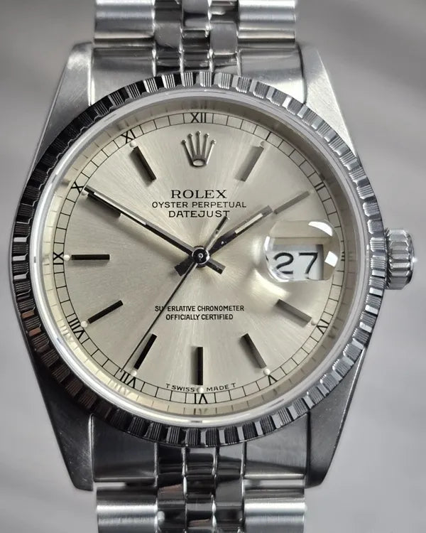 Rolex Datejust 36MM Silver Dial Jubilee Bracelet (16220)