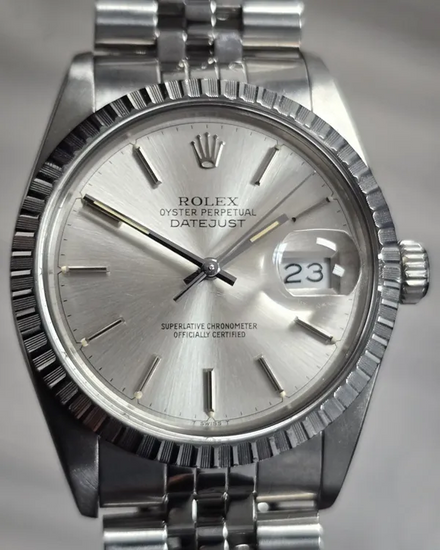 Rolex Datejust 36MM Silver Dial Jubilee Bracelet (16030)