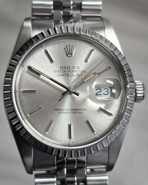 Rolex Datejust 36MM Silver Dial Jubilee Bracelet (16030)