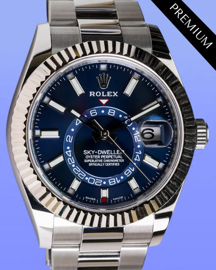2020 Rolex Sky-Dweller 42MM Blue Dial Oyster Bracelet (326934)