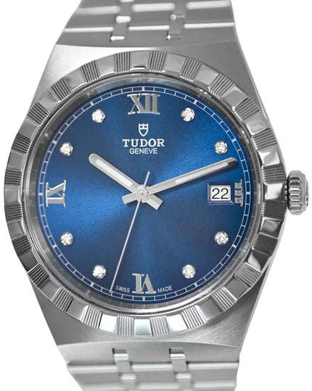 Tudor Royal 38MM Blue Dial Steel Bracelet (28500)