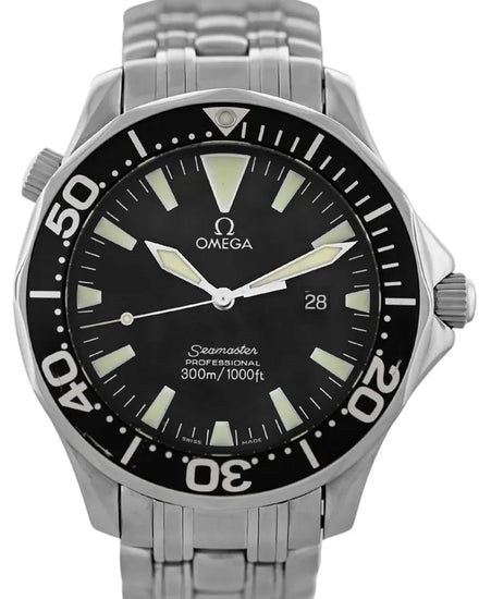 Omega Seamaster Diver 300M 41MM Quartz Black Dial Steel Bracelet (2264.50)