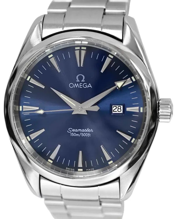 Omega Seamaster 39.2MM Quartz Blue Dial Steel Bracelet (2517.80.00)