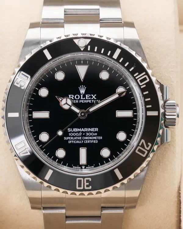 2025 Rolex Submariner No-Date 41MM Black Dial Oyster Bracelet (124060)