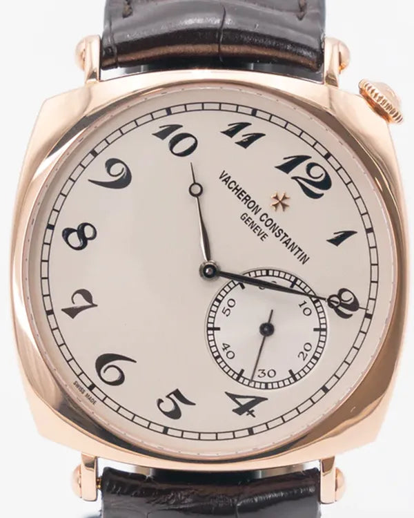 Vacheron Constantin Historiques "American 1921" 40MM Silver Dial Leather Strap (82035/000R-9359)