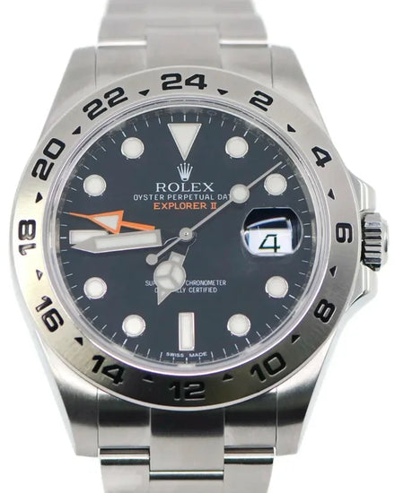 2017 Rolex Explorer II 42MM Black Dial Oyster Bracelet (216570)