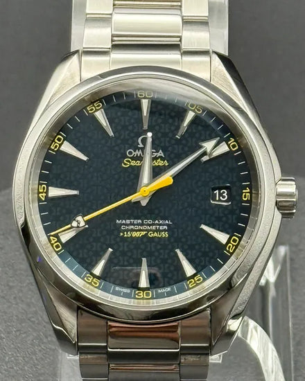 2016 Omega Seamaster Aqua Terra "James Bond Spectre" L.E. 40MM Blue Dial Steel Bracelet (231.10.42.21.03.004)