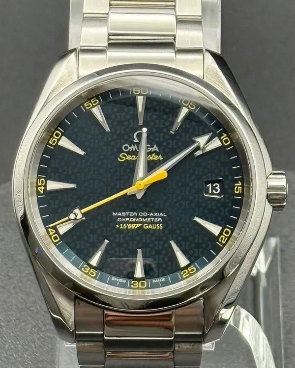 2016 Omega Seamaster Aqua Terra "James Bond Spectre" L.E. 40MM Blue Dial Steel Bracelet (231.10.42.21.03.004)