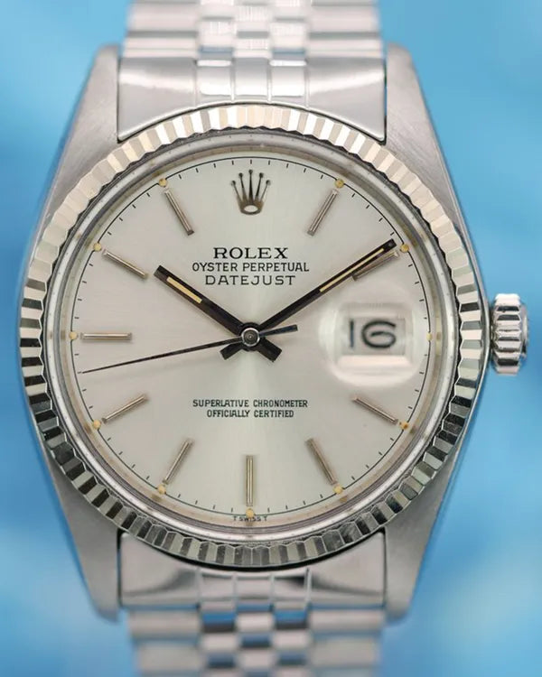 Rolex Datejust 36MM Silver Dial Jubilee Bracelet (16014)
