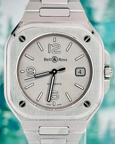 2021 Bell & Ross BR 05 40MM Grey Dial Steel Bracelet (BR05A-GR-ST/SST)