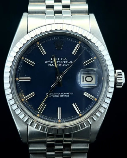 1983 Rolex Datejust 36MM Blue Dial Jubilee Bracelet (1603)