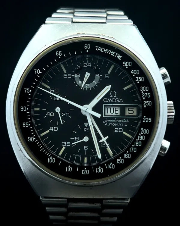 Omega Speedmaster Mark IV 42MM Black Dial Steel Bracelet (176.0012)