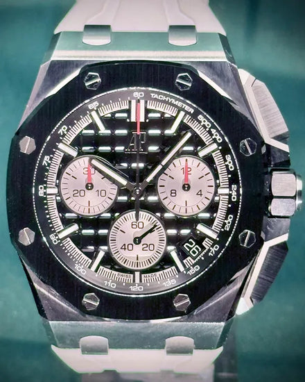 2022 Audemars Piguet Royal Oak Offshore Chronograph 43MM Black Dial Rubber Strap (26420SO.OO.A002CA.01)