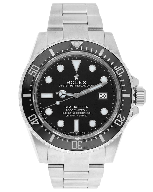 2016 Rolex Sea-Dweller 40MM Black Dial Oyster Bracelet (116600)