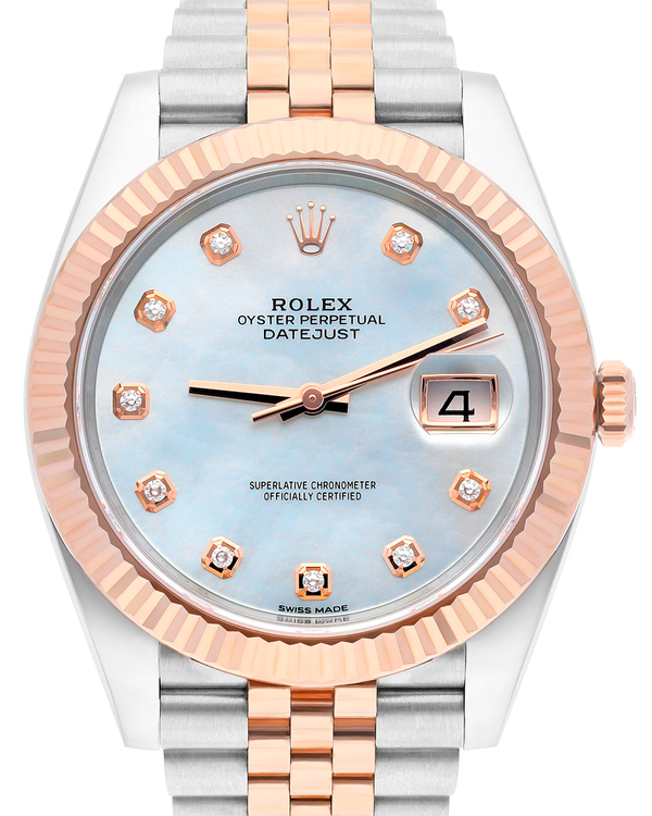 2017 Rolex Datejust 41MM Mother Of Pearl Dial Two-Tone Jubilee Bracelet (126331)