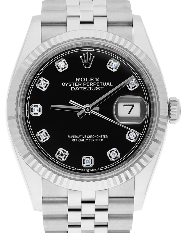 2021 Rolex Datejust 36MM Black Dial Jubilee Bracelet (126234)