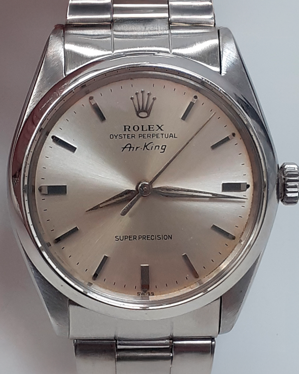 Rolex Air-King 34MM Silver Dial Oyster Bracelet (5500)