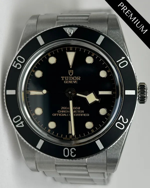No Reserve - 2024 Tudor Black Bay 54 37MM Black Dial Steel Bracelet (79000N)