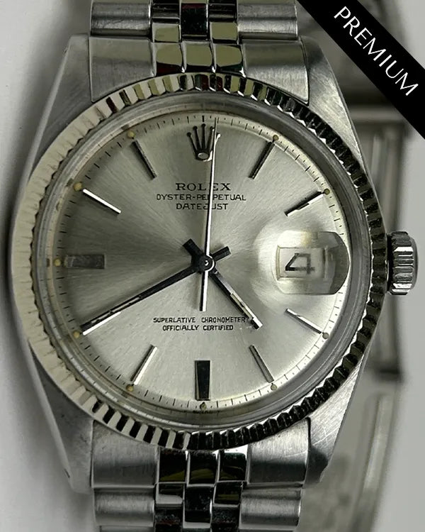 Rolex Datejust 36MM Silver Dial Jubilee Bracelet (1601)