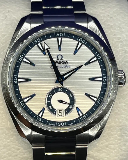 2022 Omega Seamaster Aqua Terra 150M 41MM Silver Dial Steel Bracelet (220.10.41.21.02.004)