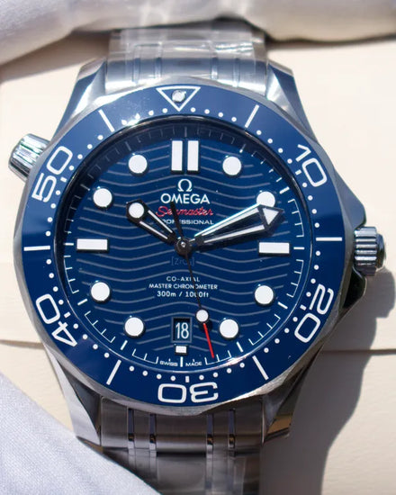 2024 Omega Seamaster Diver 300M 42MM Blue Dial Steel Bracelet (210.30.42.20.03.001)