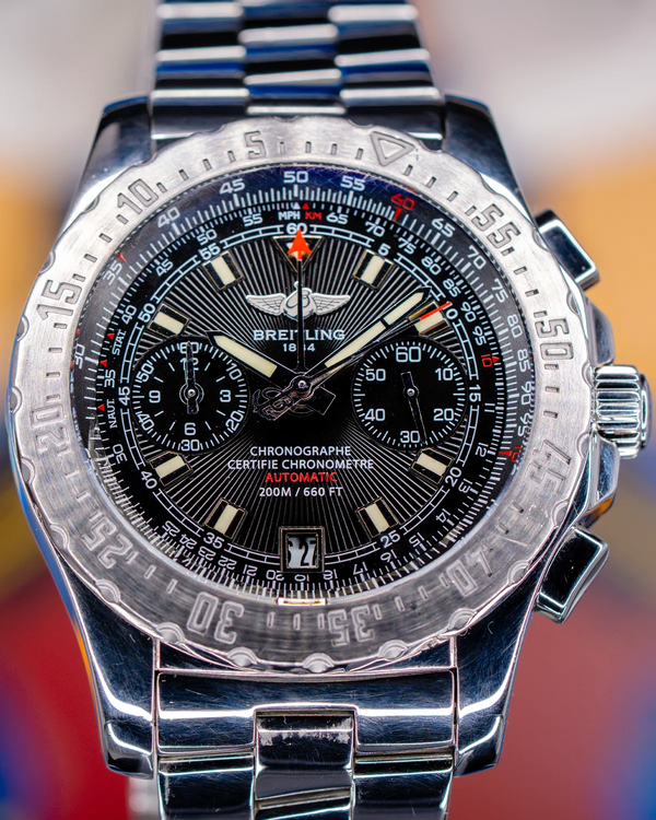 Breitling Skyracer 43.5MM Grey Dial Steel Bracelet (A27362)