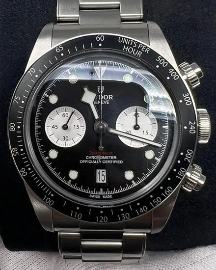 2023 Tudor Black Bay Chrono 41MM Black Dial Steel Bracelet (79360N)