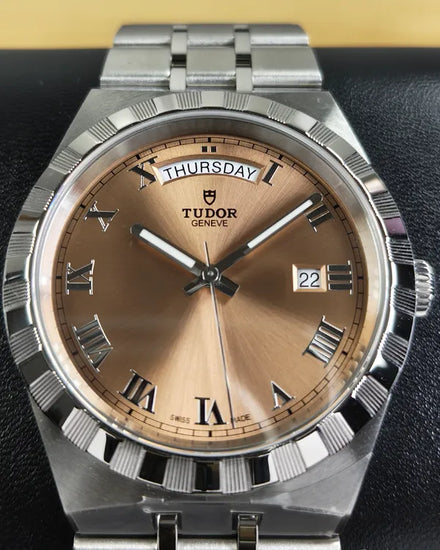 No Reserve - 2025 Tudor Royal 41MM Salmon Dial Steel Bracelet (28600)