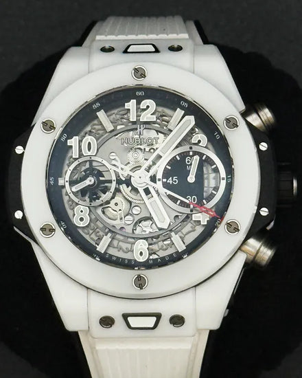2021 Hublot Big Bang 42MM Skeleton Dial Rubber Strap (441.HX.1170.RX)
