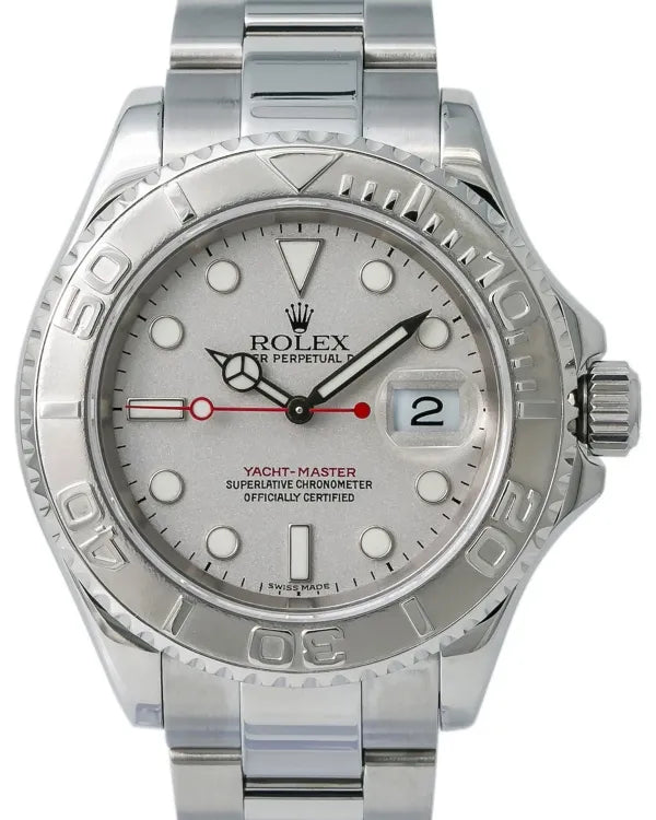 Rolex Yacht-Master 40MM Silver Dial Oyster Bracelet (16622)