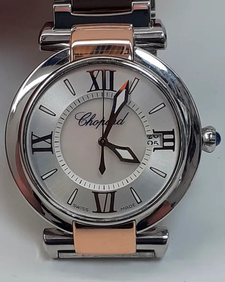 Chopard Imperiale 36MM Quartz Mother-of-Pearl Dial Two-Tone Bracelet (8532)