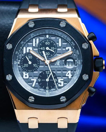 2005 Audemars Piguet Royal Oak Offshore Chronograph 42MM Grey Dial Rubber Strap (25940OK.OO.D002CA.01)